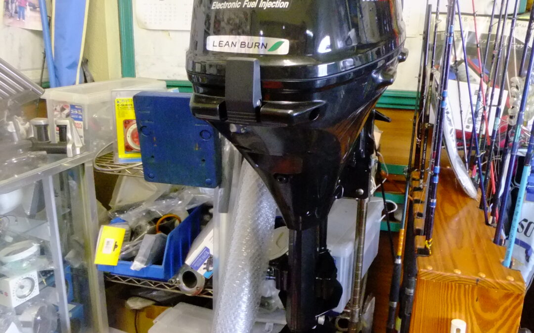 ポータブルサイズ船外機のお手入れ