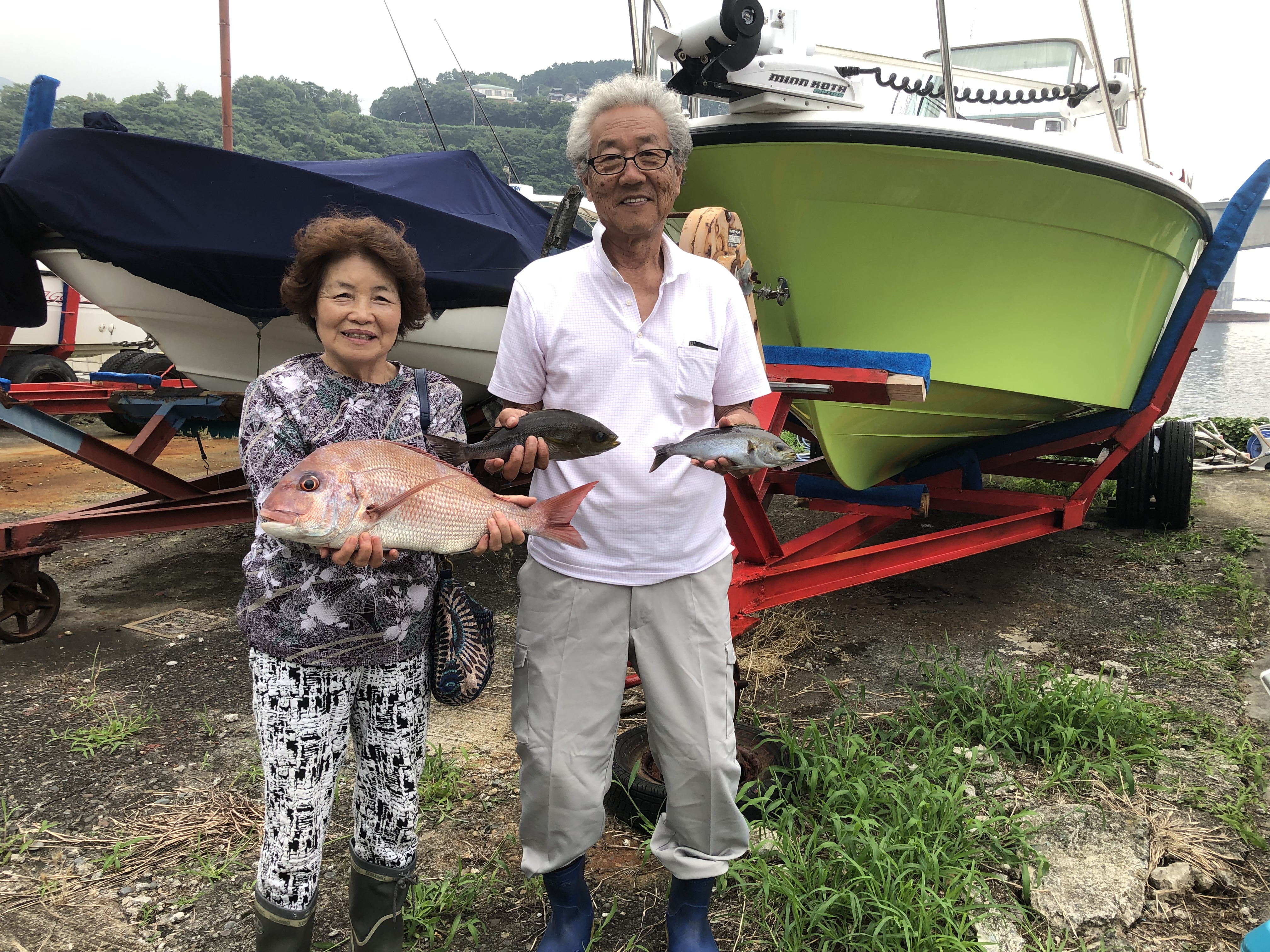 海のボート釣り　オーナー様釣果