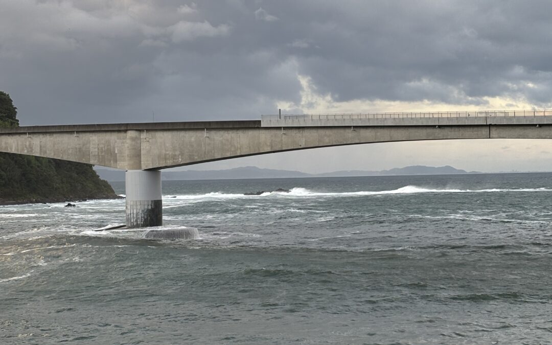 8月1日　台風と創立記念日