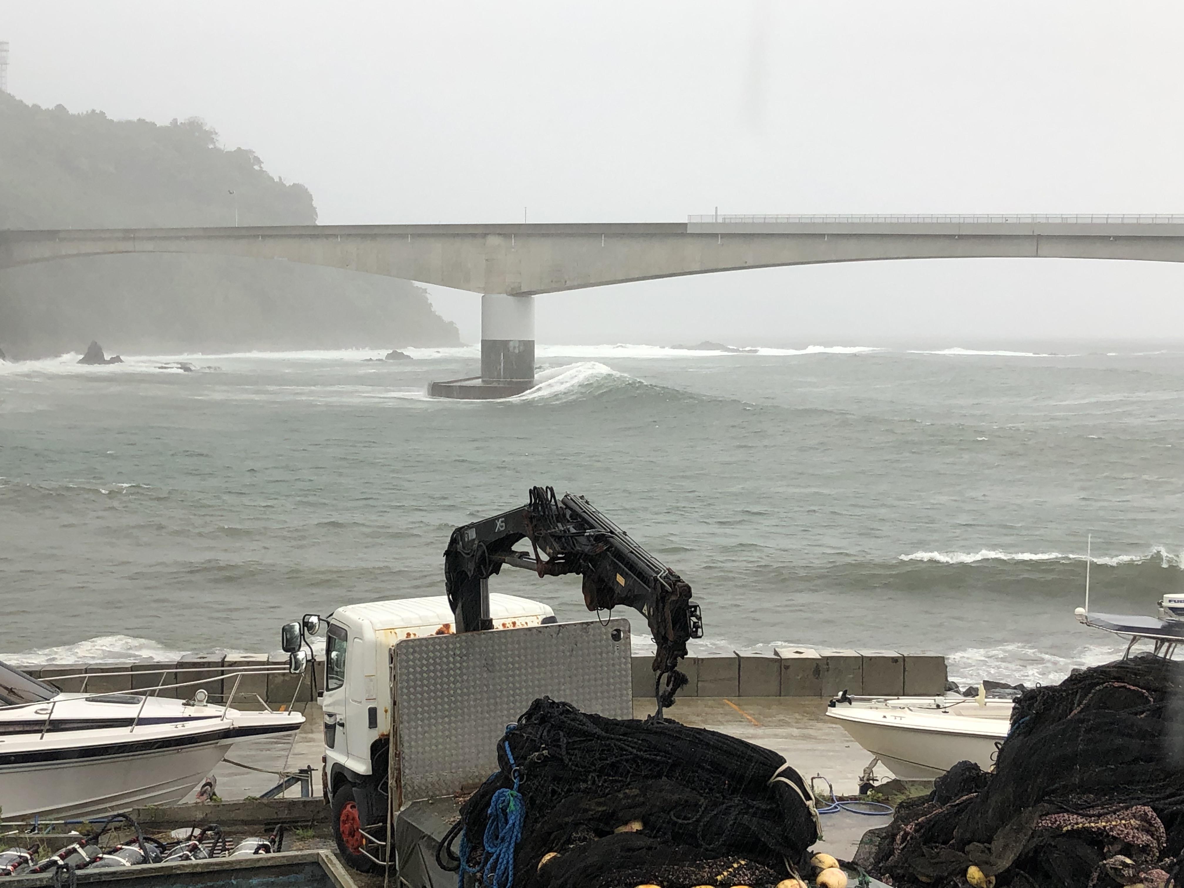 台風15号　9月8日16時30分