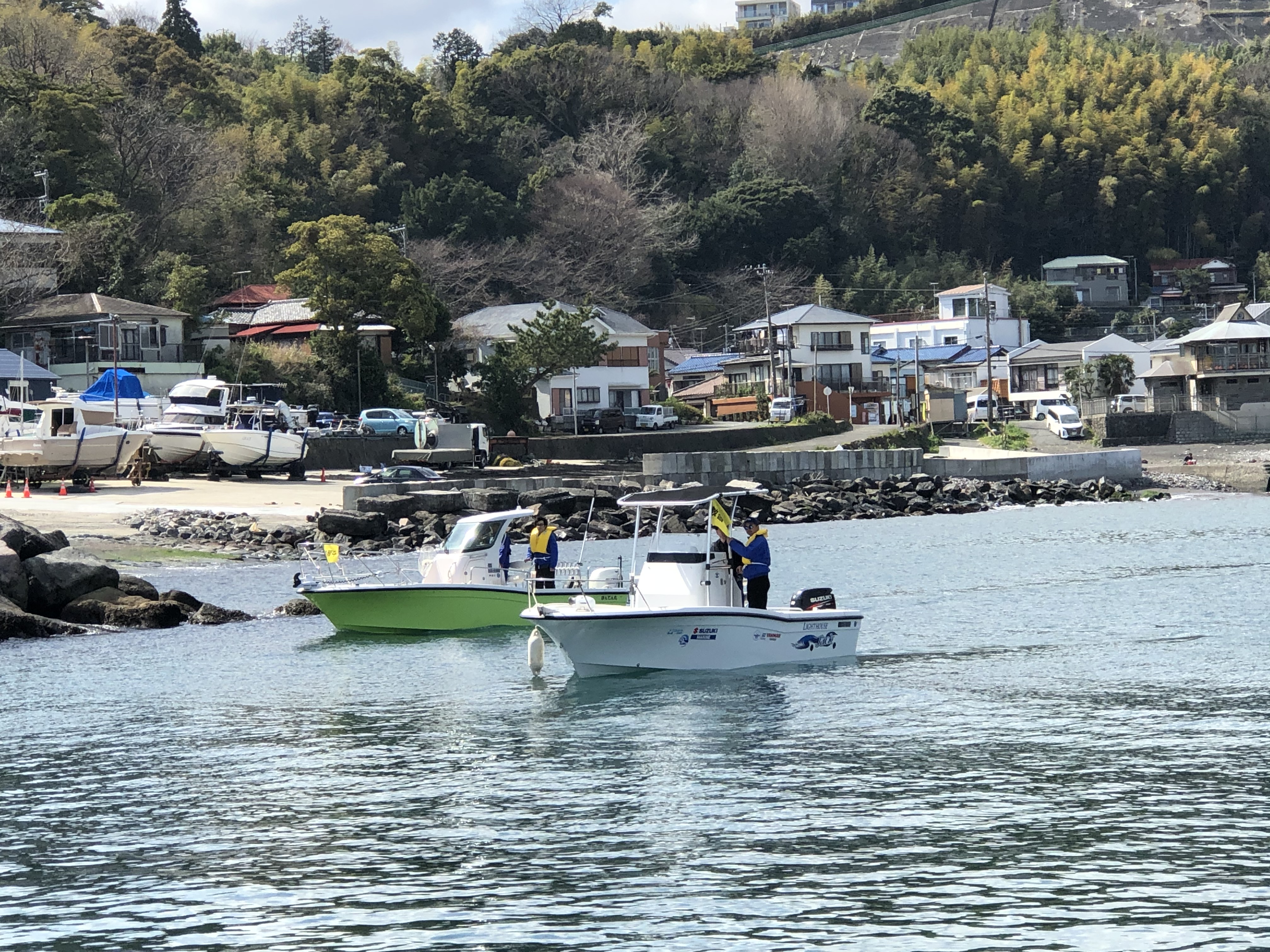 ボート免許　実技　着岸編