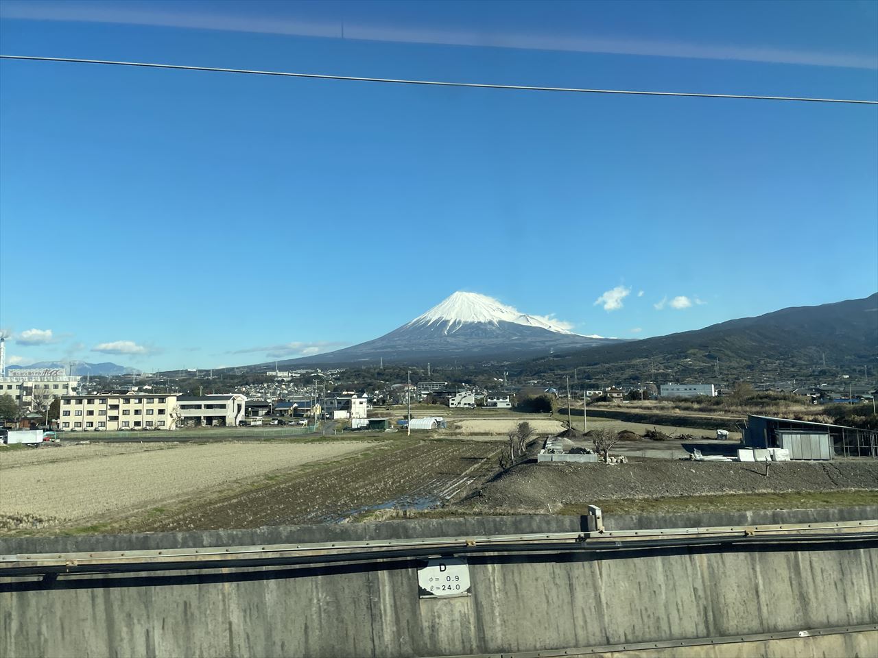 3月9日の富士山<br />
