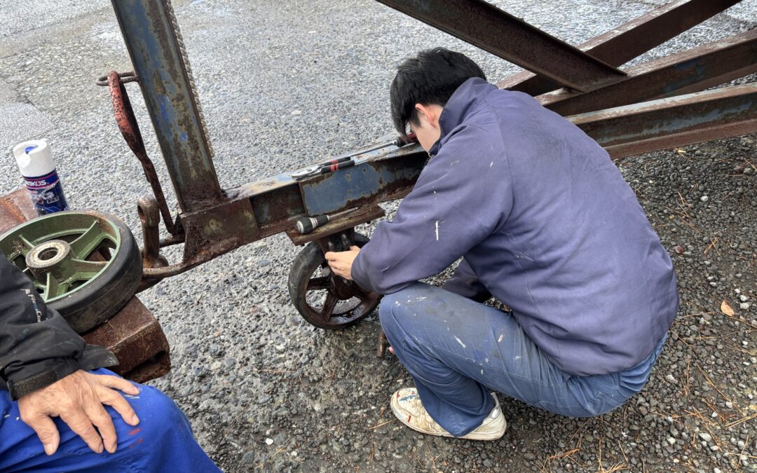 青空が味方した日