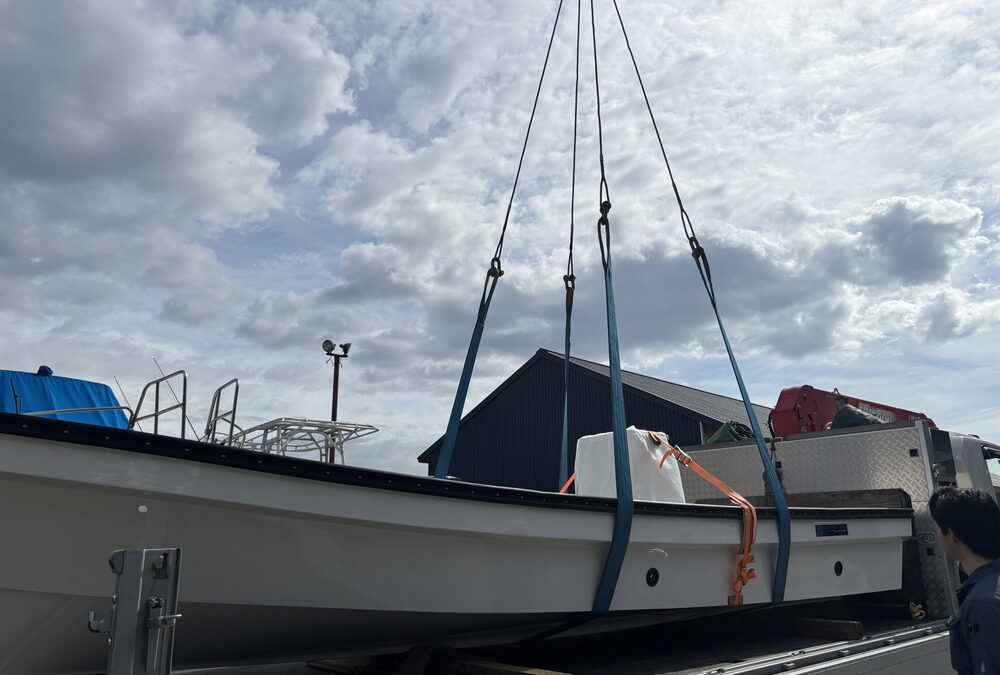 シックス和船到着しました