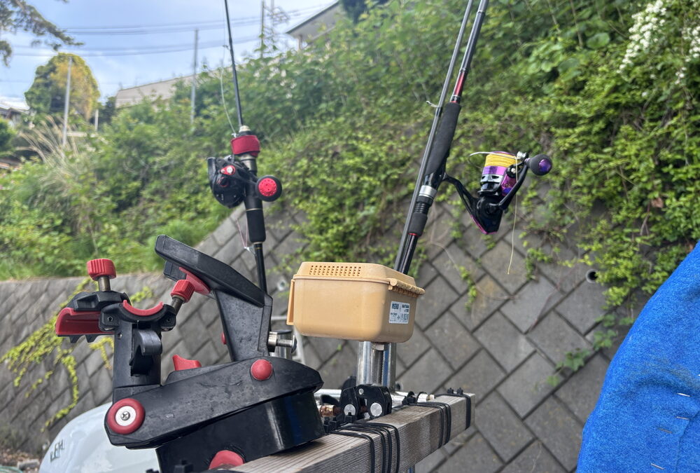 海のボート釣り　ビューーーーン！