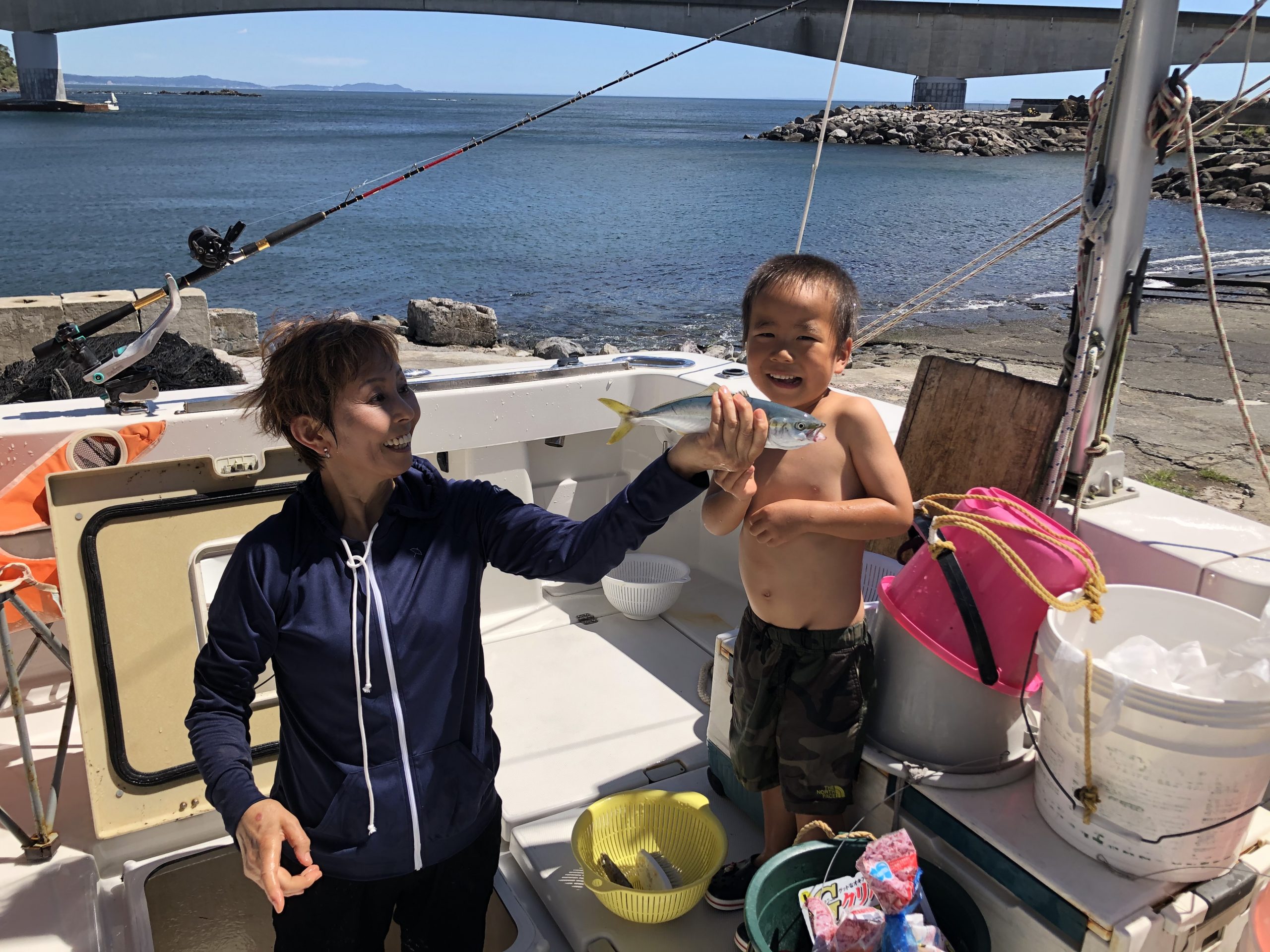 海のボート釣り　オーナーさま釣果　動画もあります