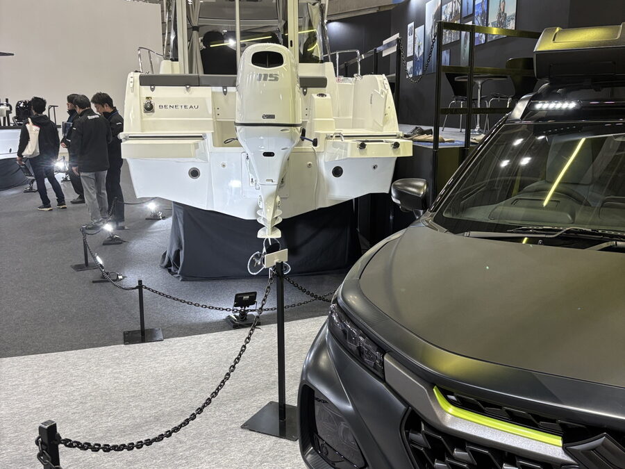 来週はボートショーです