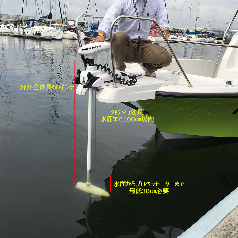 ミンコタi-Pilotで釣り操船がこんなに楽になる - 新艇中古艇・マリン 